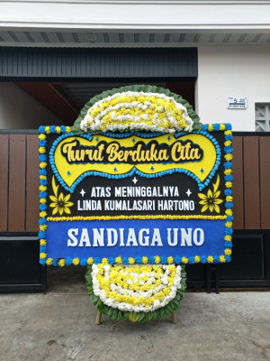 Papan Bunga Duka di Rijali